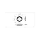 CELO EDR M10 x 100 + (2 Stück) FX12 + (2 Stück) RI O 110 mm Gummiklemme (2 Stück)