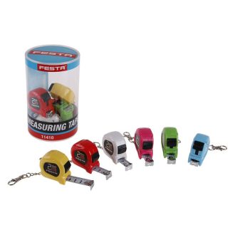 FESTA Maßband 2 x 16 mm mit Schlüsselhalter