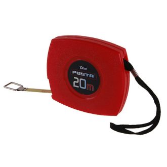 FESTA Maßband 20 mx 10 mm Stahl geschlossen