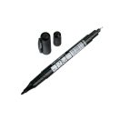 Markierungsfilz schwarz doppelendig