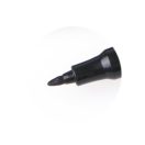 Marker fühlte sich schwarz dünn an