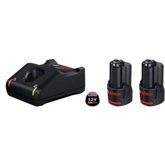   BOSCH Akku-Set GBA 12V / 2 x 3,0 Ah Akku + GAL 12V-40 Schnellladegerät