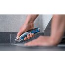 BOSCH Trapezklingenmesser mit einziehbarer Klinge, Klingenträger