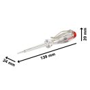 BOSCH Phasenstift flach SL 0,5 x 3 x 75 mm mit S2-Stahlschaft