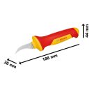 BOSCH Kabelabisoliermesserklinge 190 mm isoliert bis 1000 V aus S2 Stahl