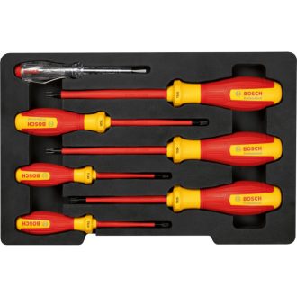 BOSCH Torx-Schraubendreher-Set 7-teilig isoliert bis 1000 V