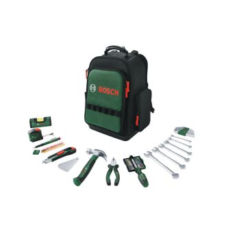 BOSCH Rucksack mit 60-teiligem Werkzeugset