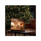BOSCH Adventskalender mit 33-teiligem Werkzeugset und Aufbewahrungstasche
