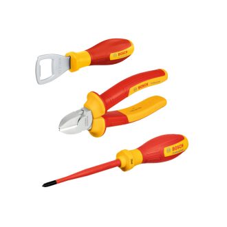   BOSCH Handwerkzeugset, bis 1000 V isoliert, in weihnachtlicher Verpackung