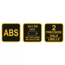 VOREL Fliesenlaser mit 2 Ebenen