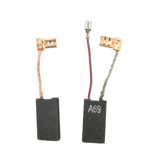   BOSCH Kohlebürstensatz für Bohrhammer (GBH, GSH) 6,2 x 12,3 x 22,3 mm