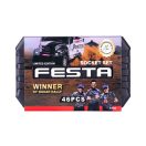 FESTA Steckschlüsselsatz 46-teilig 1/4" 4-14 mm CrV