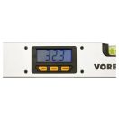 VOREL Digitaler Winkelmesser und Wasserwaage 2 Wasserwaagen 400 mm