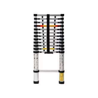 VOREL Teleskopleiter 13 Grad 3,8 m Aluminium