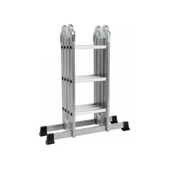 VOREL Leiter multifunktional 4 x 3 Stufen