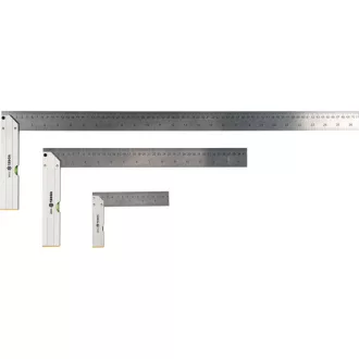  VOREL Level rechtwinkliges Set 3-teilig 150 /400 / 700 mm Inox