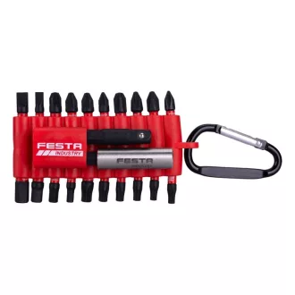 FESTA Torx-Bit-Set mit magnetischem Adapter S2 25 mm