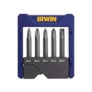 IRWIN Bitspitzen-Set 5-teilig PH/PZ/TX