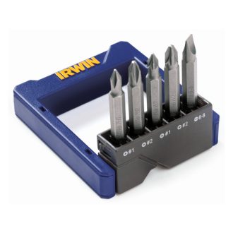 IRWIN Bitspitzen-Set 5-teilig PH/PZ/SL