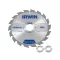 IRWIN Sägeblatt für Holz 165 x 30 mm / 18T