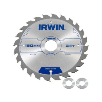 IRWIN Sägeblatt für Holz 180 x 30 mm / 24T