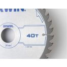 IRWIN Sägeblatt für Holz 184 x 30 mm / 40Z