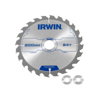 IRWIN Sägeblatt für Holz 200 x 30 mm / 24T
