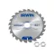 IRWIN Sägeblatt für Holz 200 x 30 mm / 24T