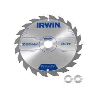 IRWIN Sägeblatt für Holz 235 x 30 mm / 20T