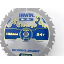 IRWIN Sägeblatt für Holz 136 x 10 mm / 24T