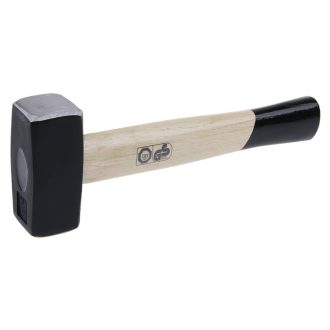 Steinbrechhammer 1.000 g mit Holzstiel