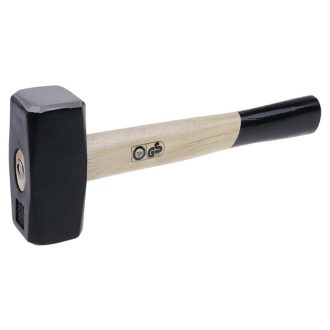 Steinbrechhammer 2.000 g mit Holzstiel