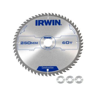 IRWIN Sägeblatt für Holz 250 x 30 mm / 60T