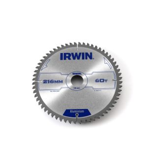 IRWIN Sägeblatt für Aluminium 216 x 30 mm / 60Z