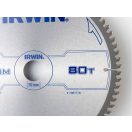 IRWIN Sägeblatt für Aluminium 250 x 30 mm / 80T