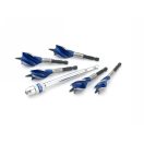 IRWIN Holzbohrer-Set 5-teilig Bit Blue Groove 6x