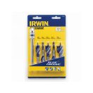IRWIN Holzbohrer-Set 5-teilig Bit Blue Groove 6x