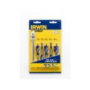 IRWIN Holzbohrer-Set 5-teilig Bit Blue Groove 6x