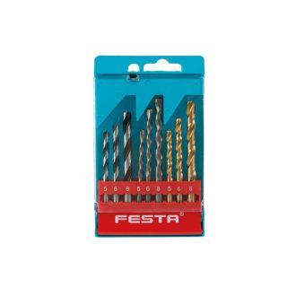 FESTA Bohrer-Set für Metall, Stein