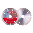 FESTA Diamant-Trennscheibe doppelt 125 x 6,0 x 22,2 mm segmentiert
