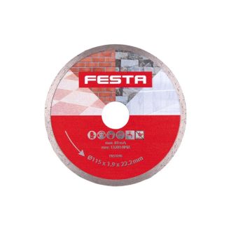 FESTA Diamant-Trennscheibe 115 x 2,0 x 22,2 mm durchgehend