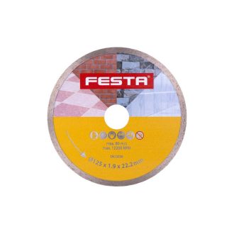 FESTA Diamant-Trennscheibe 125 x 2,0 x 22,2 mm durchgehend