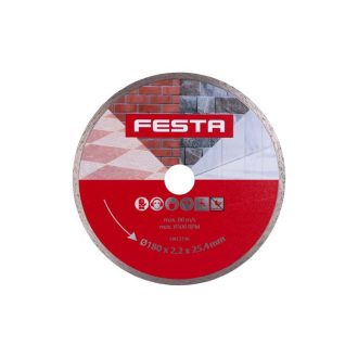 FESTA Diamant-Trennscheibe 180 x 2,4 x 25,4 mm durchgehend