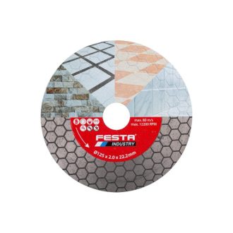 FESTA INDUSTRY Diamanttrennscheibe 125 x 2 x 22.2 mm