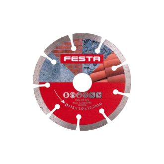 FESTA Diamant-Trennscheibe 115 x 2,2 x 22,2 mm segmentiert