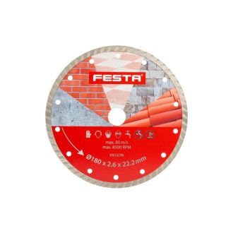 FESTA Diamant-Trennscheibe 180 x 2,4 x 22,2 mm Turbo