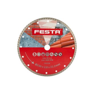 FESTA Diamant-Trennscheibe 230 x 2,6 x 22,2 mm Turbo