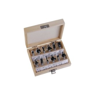 Oberfräsen-Set 12-teilig 8 mm