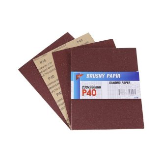 Schleifpapier A4 P40 (10 Stück)