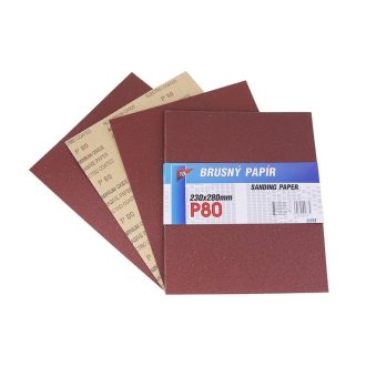 Schleifpapier A4 P80 (10 Stück)